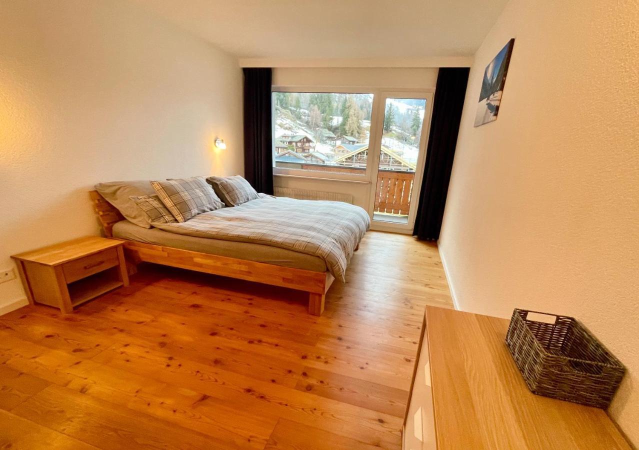 Mountain Lodge Grachen Ngoại thất bức ảnh